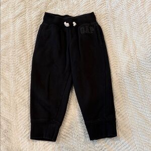 GAP Black Pull-On Joggers with Drawstring
